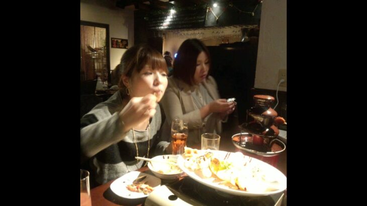女子会の後に旅行デートで温泉！