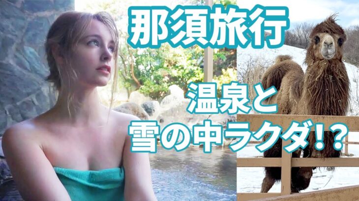 6種類の温泉がある旅館！雪の中ラクダ？？
